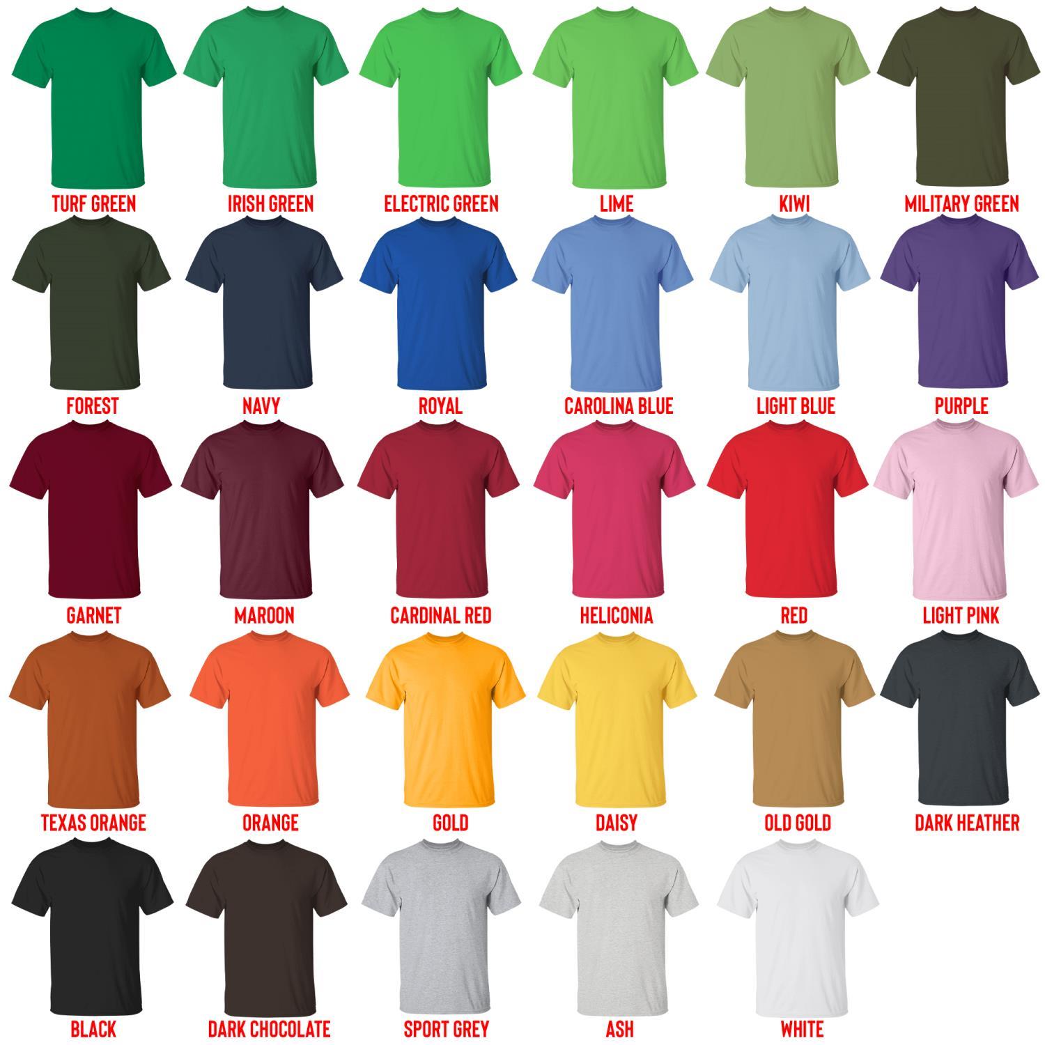 t shirt color chart - Cyberpunk: Edgerunners Shop