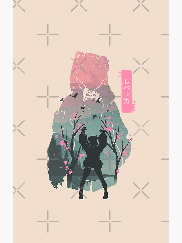 Rebecca Cyberpunk Shower Curtain - Image 2