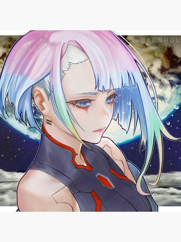 Lucy Cyberpunk Tapestry - Image 2