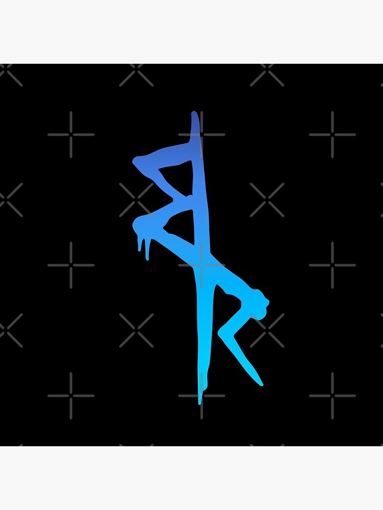 Edge Running Blue Tapestry - Image 2
