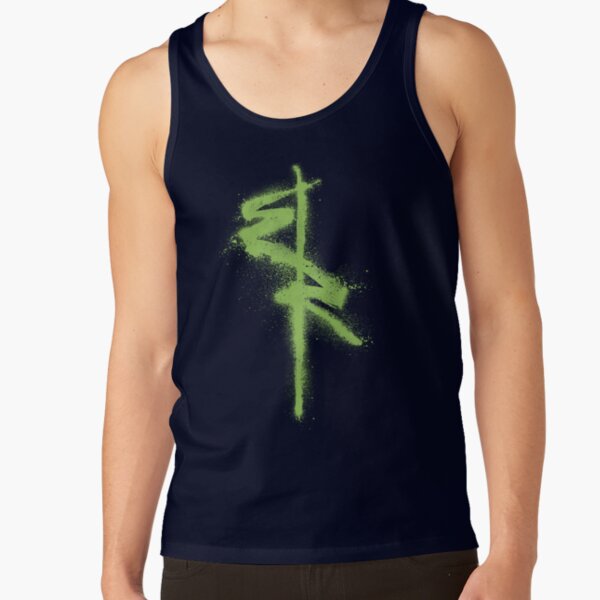 Edgerunners Symbol Spray Paint Graffiti Style Tank Top - Image 5