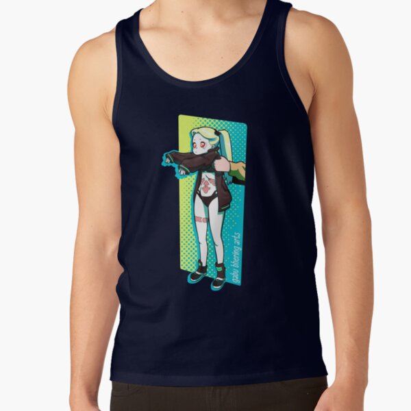 Long Rebecca From Edgerunners Tank Top - Image 5