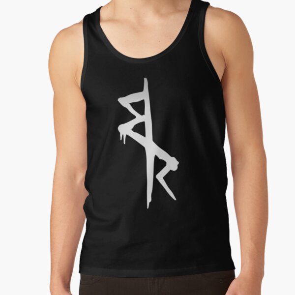 Edge Running Blue Tank Top