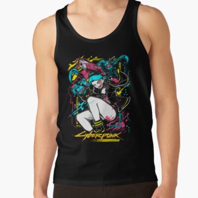 Rebecca Anime Girl Fighting Tank Top