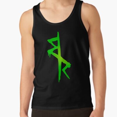 Edge Running White Tank Top