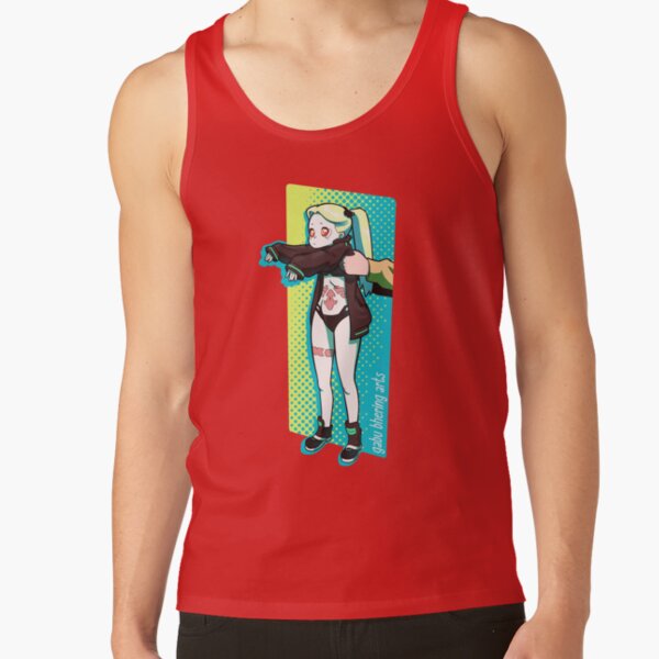Long Rebecca From Edgerunners Tank Top - Image 4