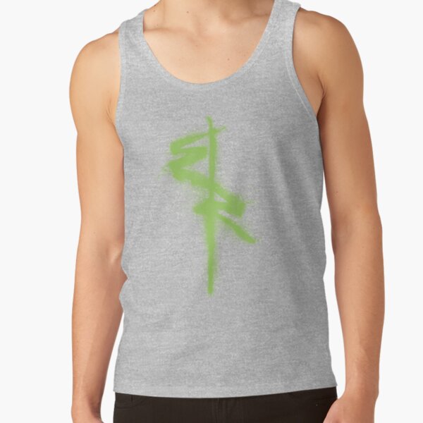 Edgerunners Symbol Spray Paint Graffiti Style Tank Top - Image 3