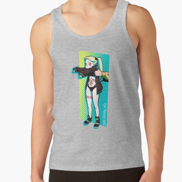 Long Rebecca From Edgerunners Tank Top - Image 3