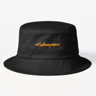Cyberpunk Logo Set Iii Bucket Hat