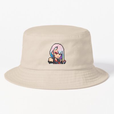 Pixel Edge Running Bucket Hat