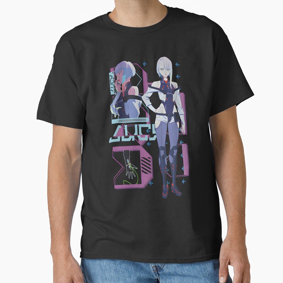 Lucy Posing Black T-shirt