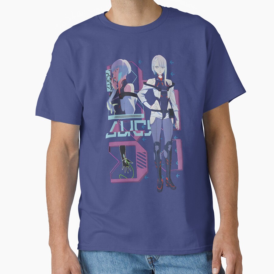 Lucy Posing Black T-shirt - Image 4