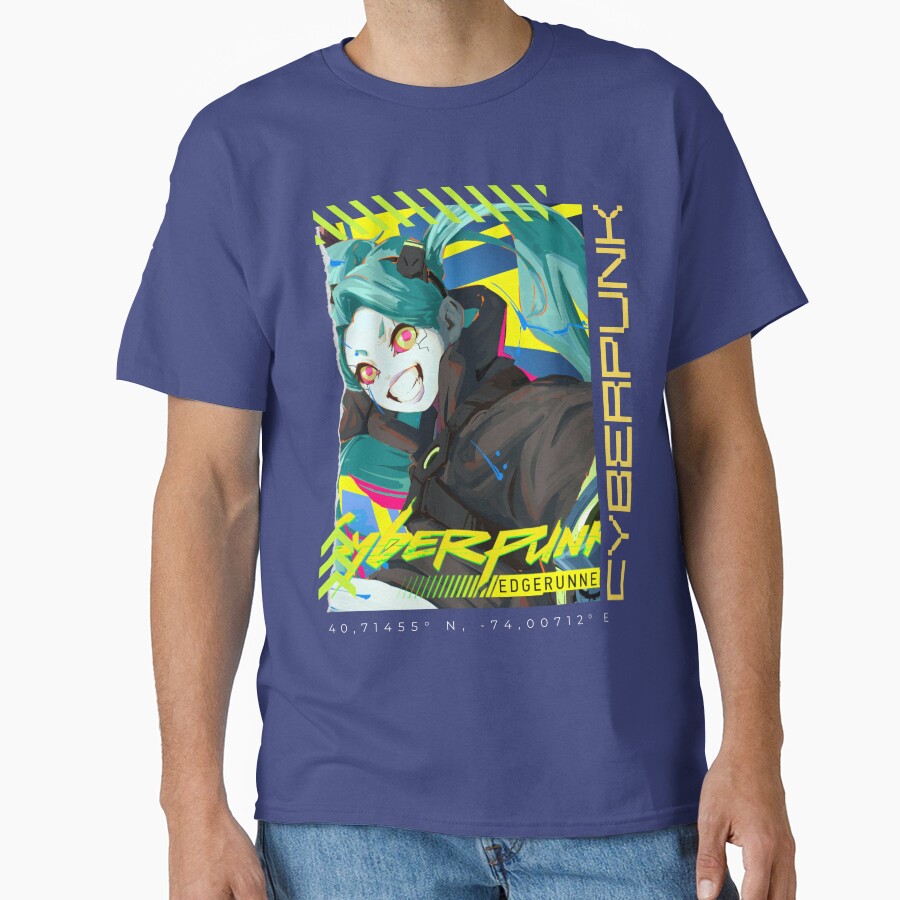 Rebecca Anime Girl Naughty Mercenary T-shirt - Image 4