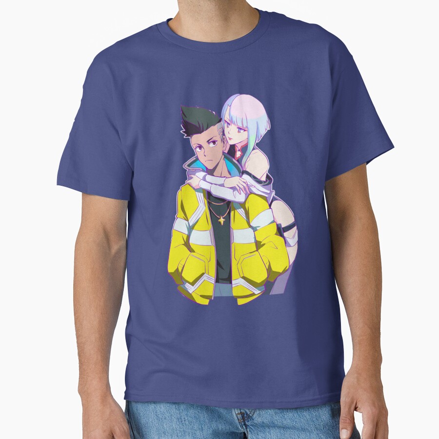 Lucy And David Cyberpunk T-shirt - Image 4