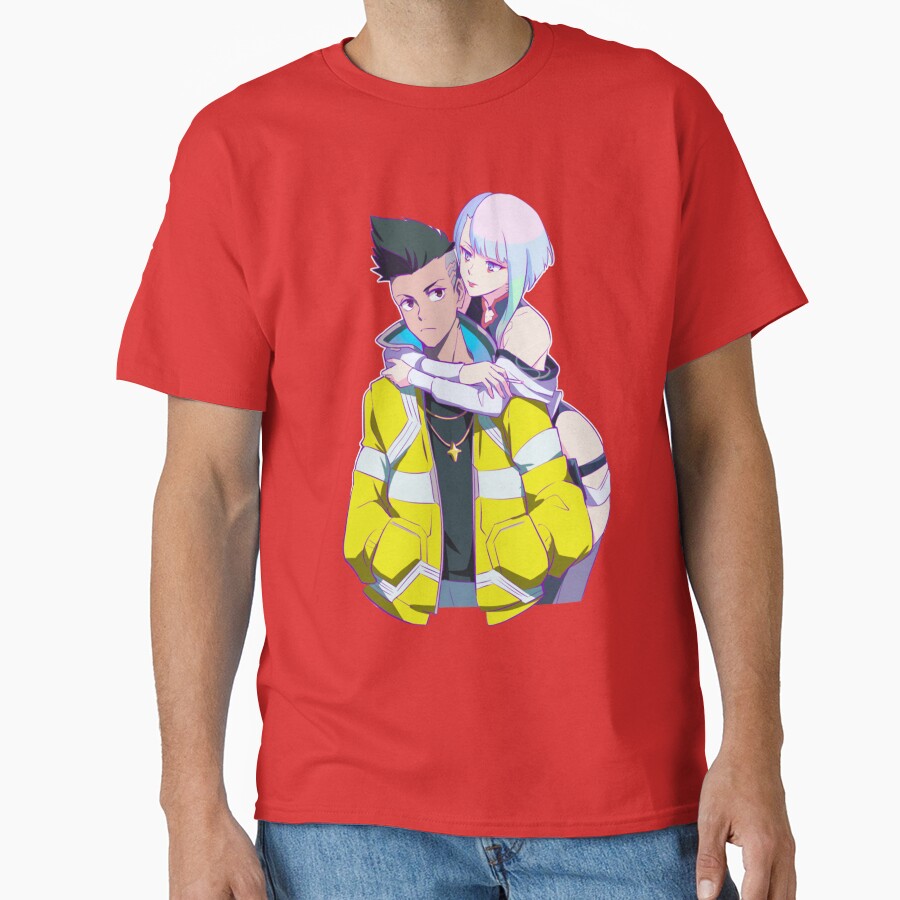 Lucy And David Cyberpunk T-shirt - Image 5