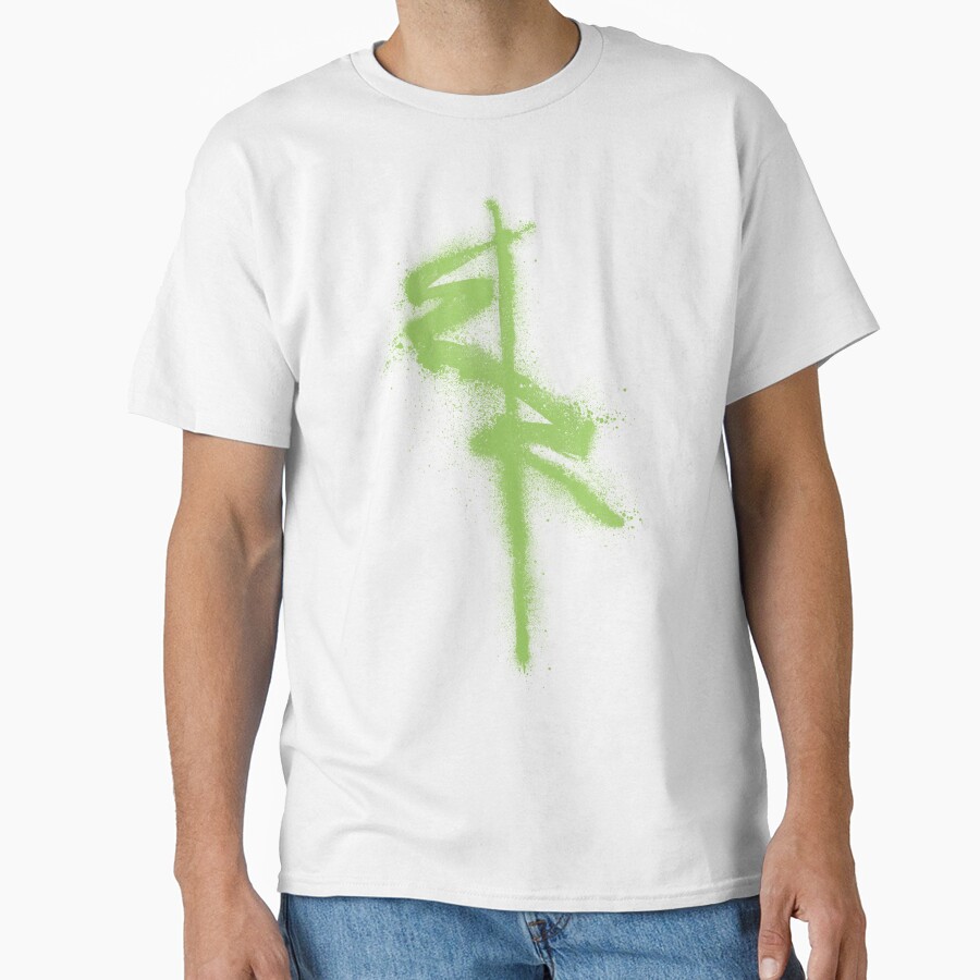 Edgerunners Symbol Spray Paint Graffiti Style T-shirt - Image 2