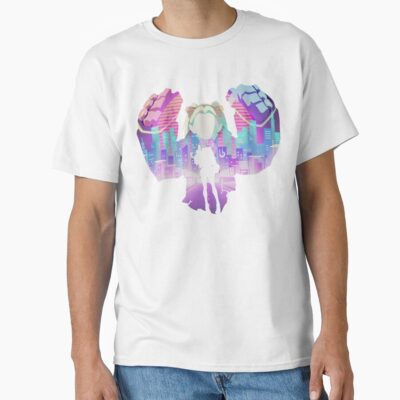Alternative view of Rebecca Cute Anime Heroine T-shirt