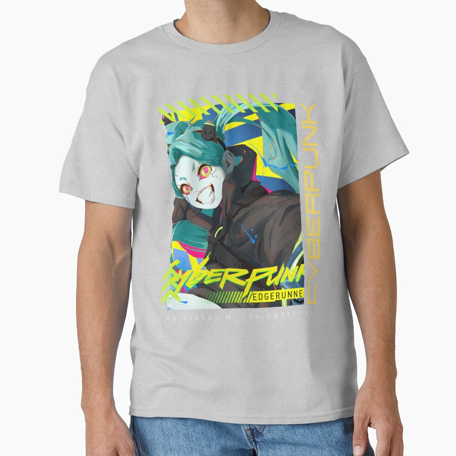 Rebecca Anime Girl Naughty Mercenary T-shirt - Image 3