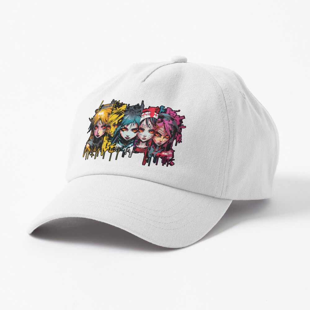 Comic Strip Anime Cyberpunk Witches Hat