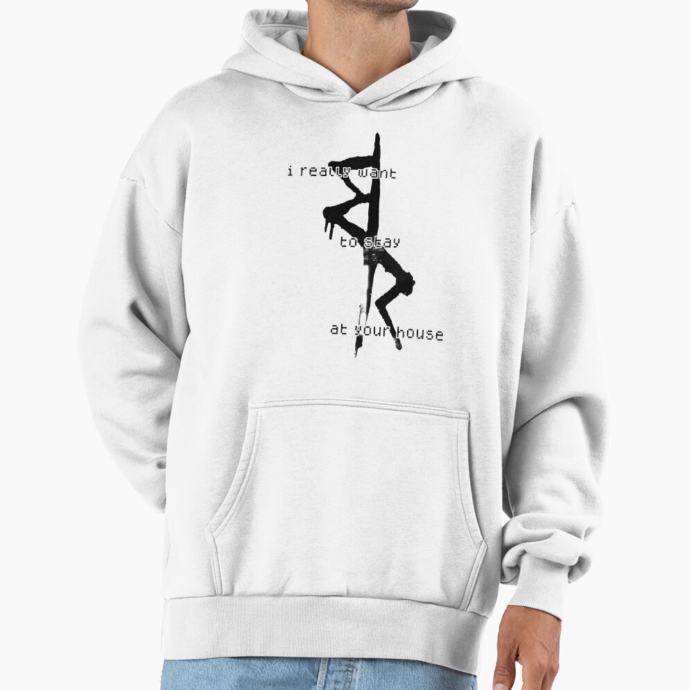 I Really Want To Stay At Your House Edgerunners Symbol Crew Cyberpunk 2022 2077 Anime Manga Cyber Punk Night City Hoodie - Image 2