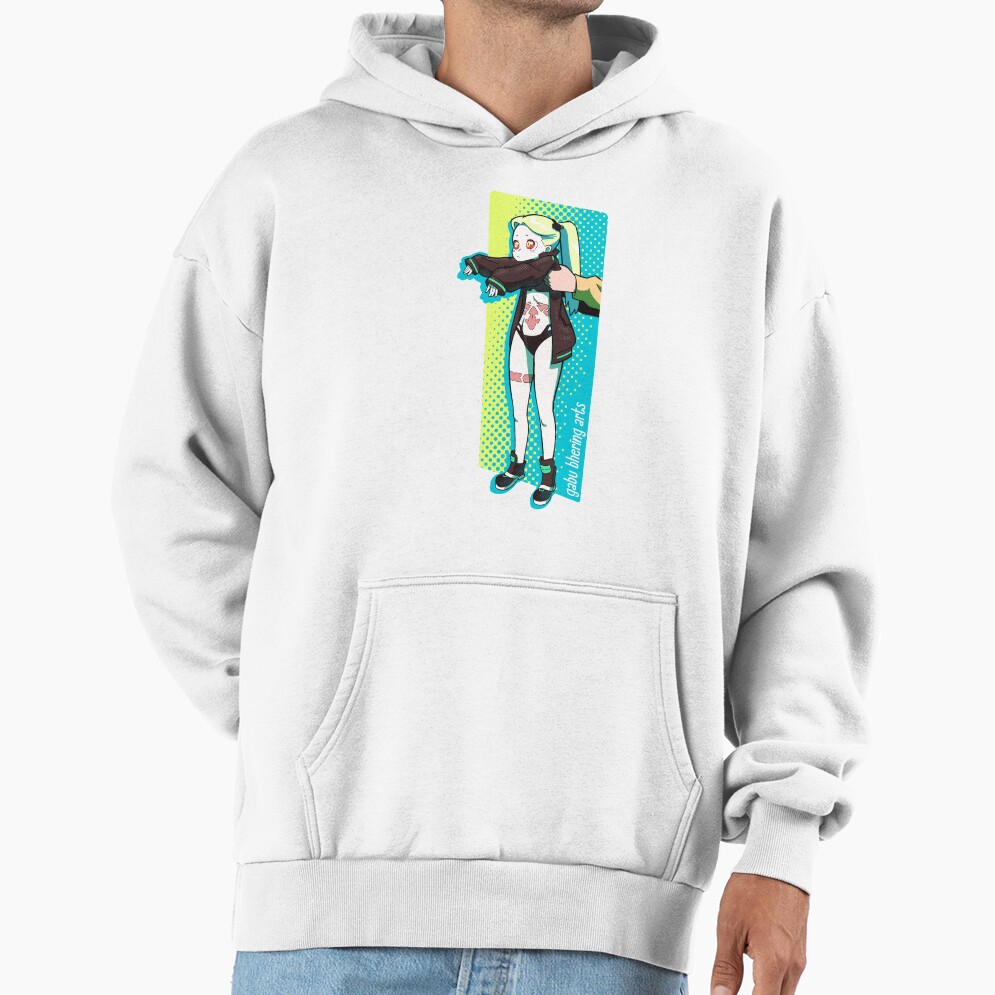 Long Rebecca From Edgerunners Hoodie