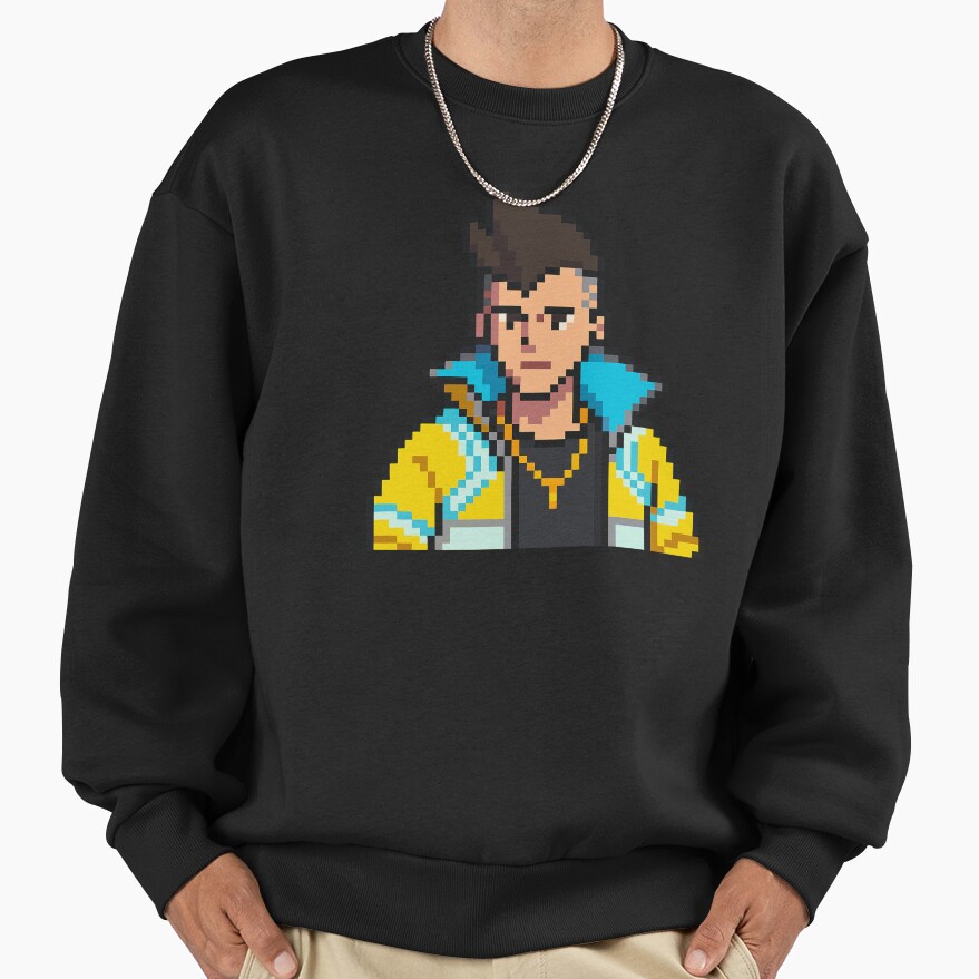Pixel Edge Running David Sweatshirt - Image 3