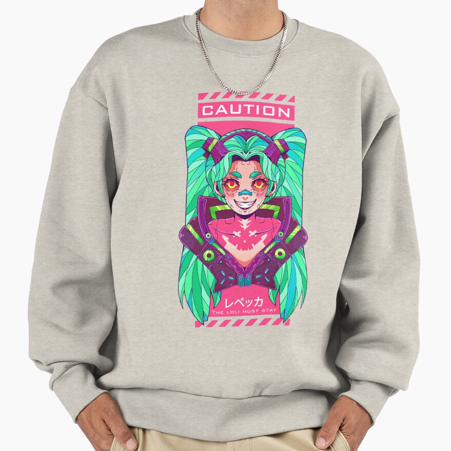 Rebecca Graceful Anime Princess Sweatshirt - Image 3