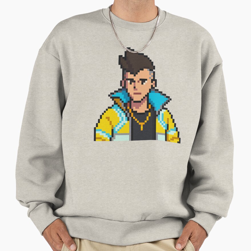 Pixel Edge Running David Sweatshirt - Image 4