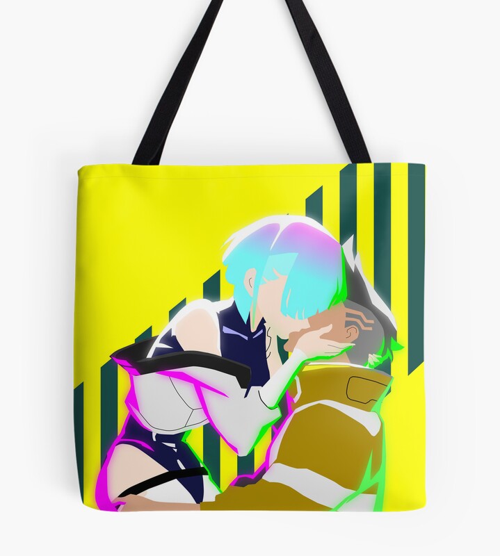 Cyberpunk Edgerunners Shirt Tote Bag
