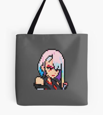 Pixel Edge Running Tote Bag