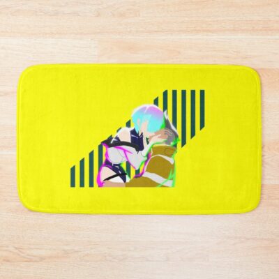Cyberpunk Edgerunners Shirt Bath Mat