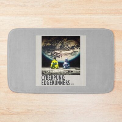 Let S Go To Moon Bath Mat