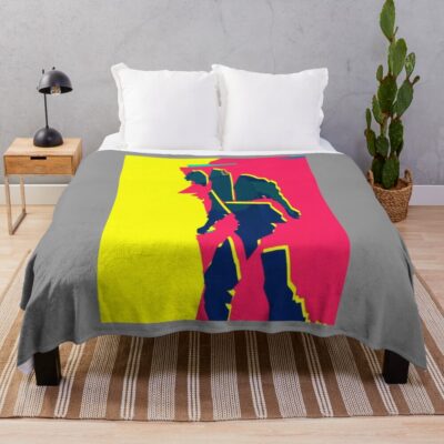 Merah Kuning Hijau Throw Blanket