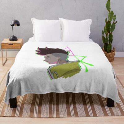 Night City Lights Throw Blanket