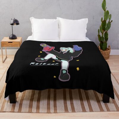 Rebecca Naughty Girl From Anime Throw Blanket