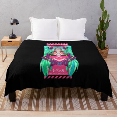 Rebecca Graceful Anime Princess Throw Blanket