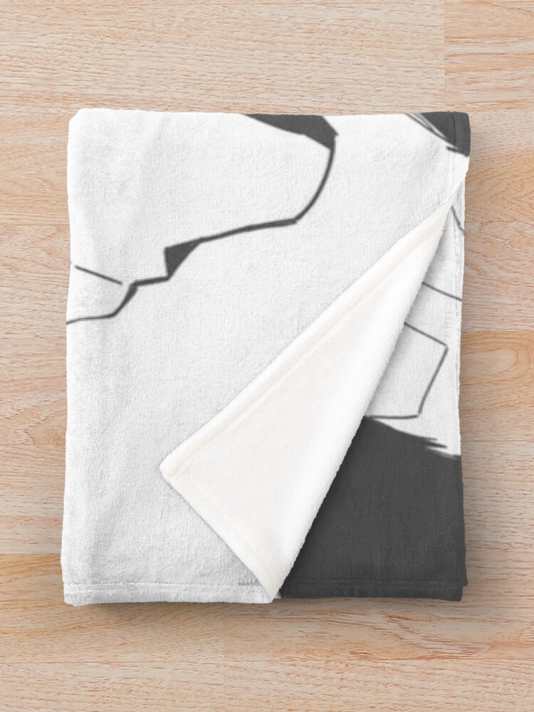Lucy Cyberpunk Throw Blanket - Image 2