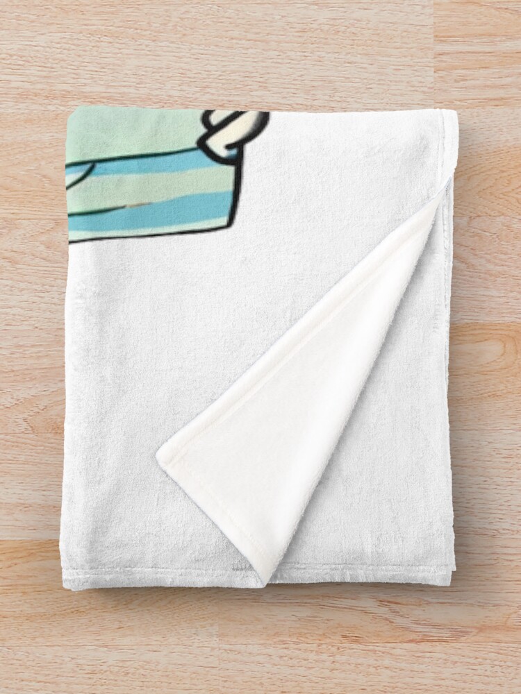 Reebecca Anime Girl Smile Throw Blanket - Image 2