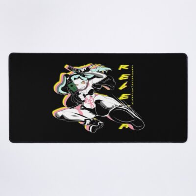 Rebecca Anime Girl Fighting Mouse Pad