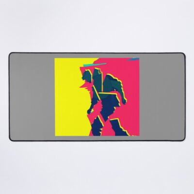 Merah Kuning Hijau Mouse Pad