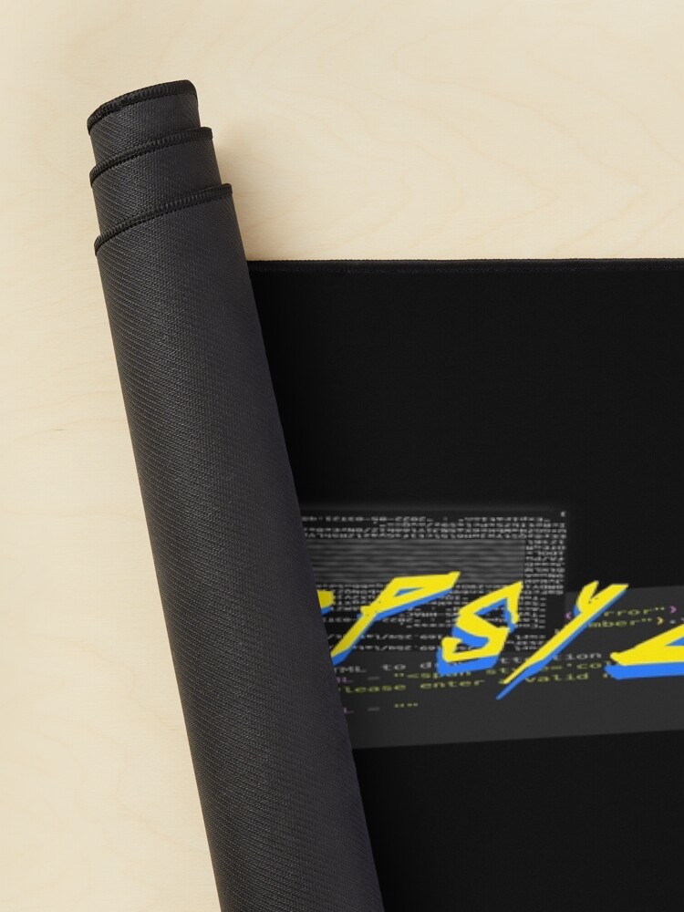 Cyberpunk Samurai Cyberpsycho Mouse Pad - Image 2