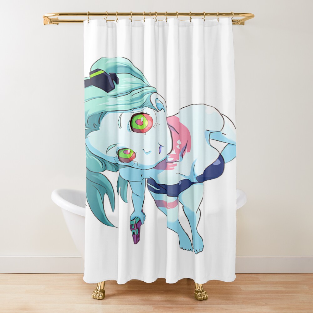 Edgerunners Rebecca Shower Curtain