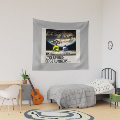 Let S Go To Moon Tapestry
