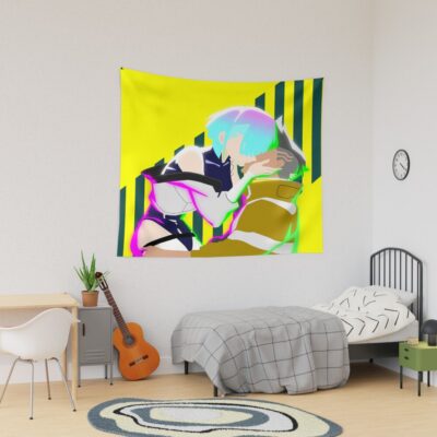 Cyberpunk Edgerunners Shirt Tapestry