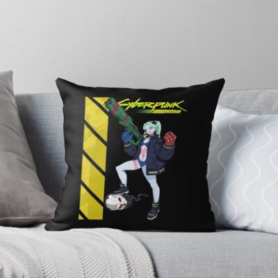 Rebecca Cute Heroine From Anime Throw Pillow