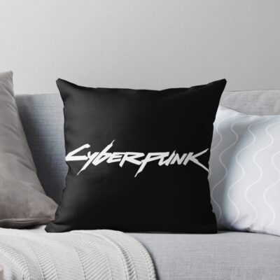 Cyberpunk Throw Pillow