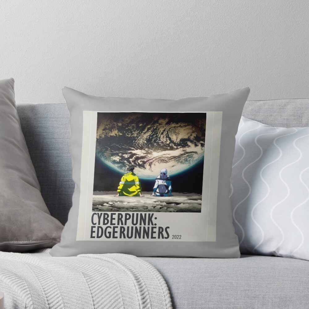 Let S Go To Moon Throw Pillow